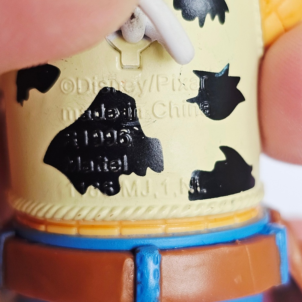 Vintage Toy‎ Story 7" Galloping Bullseye and Woody 1996 Disney Pixar Mattel 1258 - Picture 11 of 16